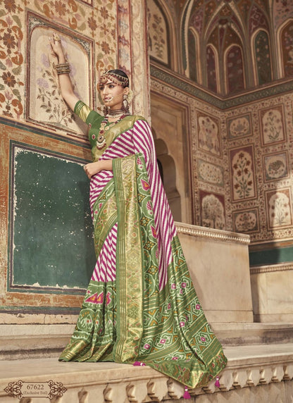 Green Silk Saree